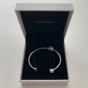Pandora Celestial Open Bangle & Charm